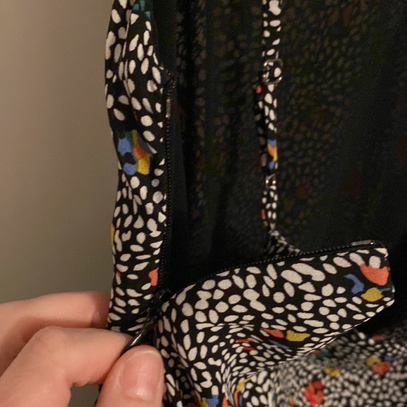 Greylin Silk Spaghetti Strap long pant length Romper Jumpsuit Size Medium - Picture 7 of 11